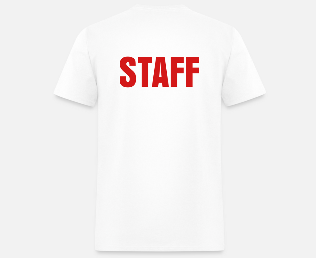 Nulpii Staff White Short Sleeve T-Shirt LTD