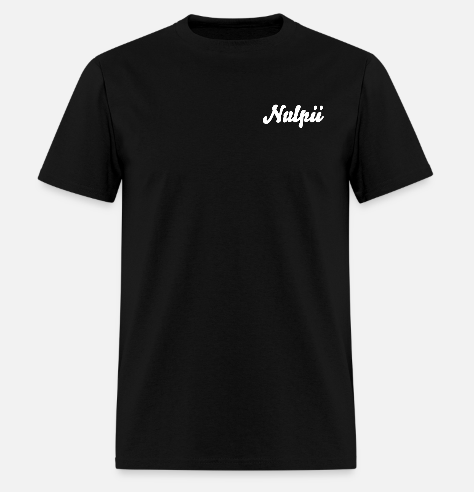 Nulpii Staff Black Short Sleeve T-Shirt LTD